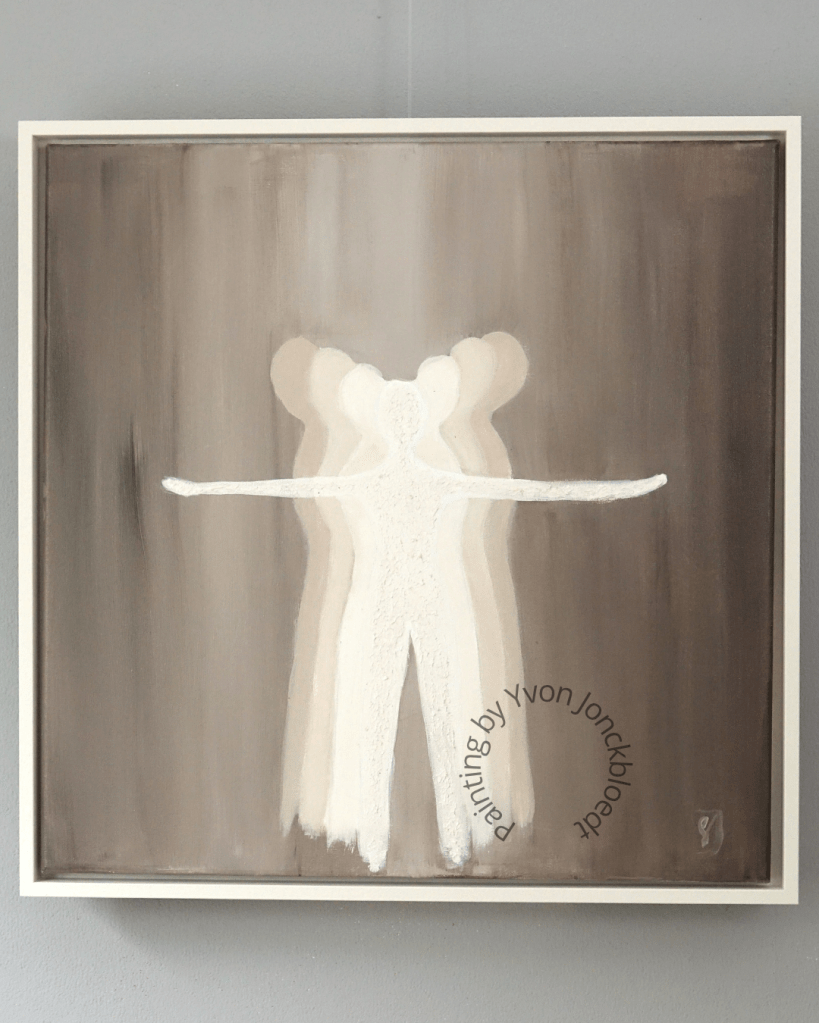 The guardianspirituele kracht, bescherming, innerlijke leider, lichtdrager, energetische kunst